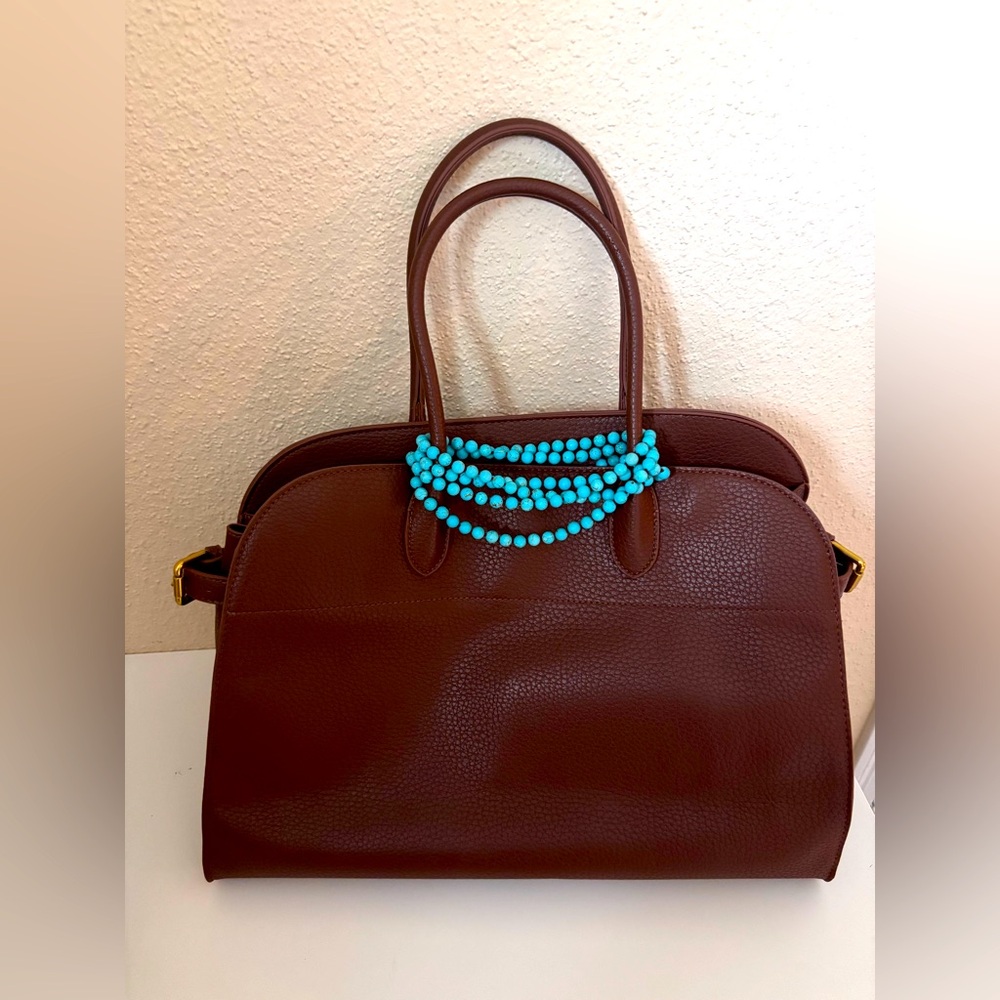 The Row Inspired Margo Large Brown Tote Bag